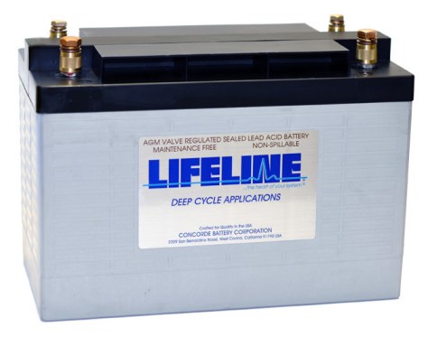 Lifeline Battery Specs.